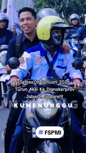 January 6th, we will take action at the West Java Provincial Manpower Office #kulipabrikcikarang ...