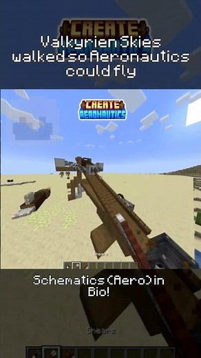 Valkyrien Skies Walked so Aeronautics could Fly #minecraft
