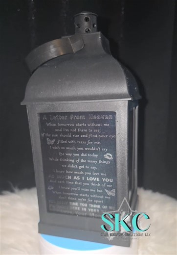 Memorial Photo Lantern🥰 | Star Krayze Creations LLC
