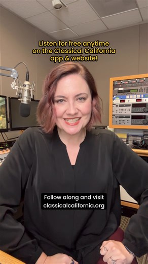 Follow us at Classical California, download our free Classical California app, and listen at our new and improved website classicalcalifornia.org! PSA: Classical KDFC and Classical KUSC pages will be retired so make sure to follow Classical California so you don’t miss any behind the scenes, music, events, and more! #classicalmusic #radiohost #radio #liveradio #california