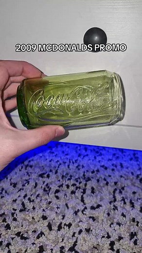 Vintage 2009 Coca Cola McDonald's Tumbler Glass | Nostalgic Collectable