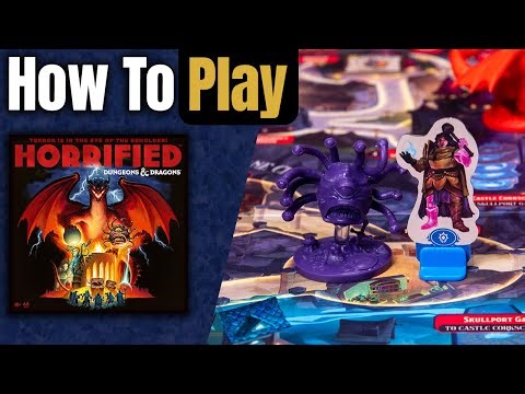 Horrified: Dungeons and Dragons | How to Play | Learn to Play in 13 Minutes!
