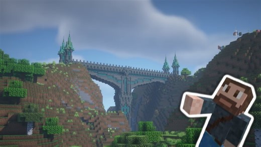 The bridge (Minecraft survival) Minecraft Map