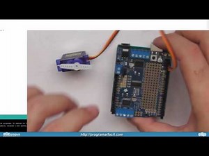 Adafruit Motor Shield probando los servomotores
