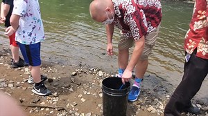 After raising trout from eggs in their classroom for months, a fifth grade class at Butler Middle School released them Thursday. Subscribers can read more: http://www.butlereagle.com/apps/pbcs.dll/article?AID=/20210528/FOCUS01/210529449 | Butler Eagle