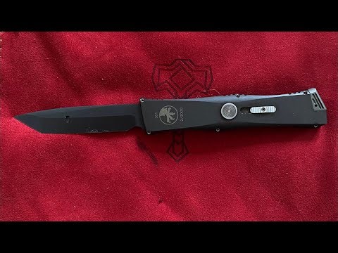 Ремонт лимитированного ножа Microtech, необычная конструкция
