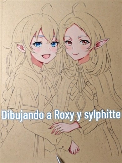 "Pintando a Roxy y sylphitte" comenten que otros personajes dibujamos ... | drawings