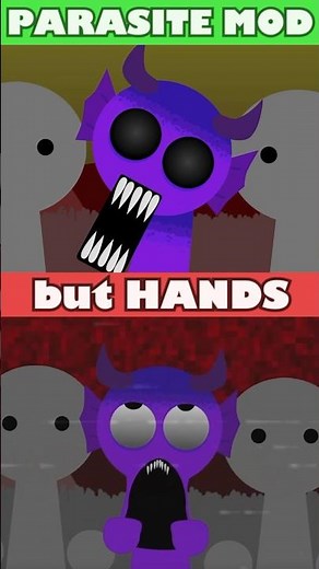 Incredibox Sprunki Retake Parasite Mod 🦠 VS Retake but HANDS 🙌 *HORROR VERSION* 😭