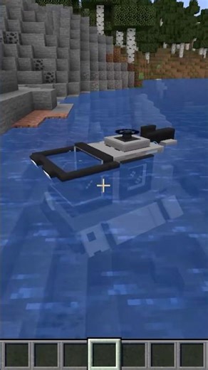 This mod adds a submarine