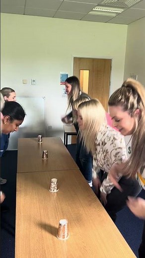 Team Building Activity for Pharmaceutical Teams - Head, Shoulders, Knees, CUP!