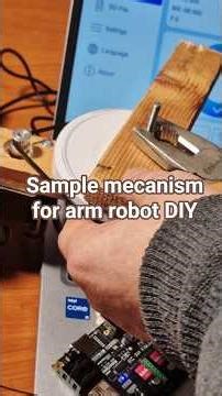 Sample Rotate Mecanism for robot arm |mks dlc32 + nema17