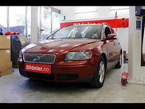Volvo C30, S40, V50, V70 III, S80 II: Hvordan bytte dieselfilter (metallhus) 1.6D, 2004 - 2016 mod.
