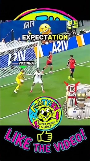 Onana vs Vozinha: Who is the real wall⚽️🥅 #football