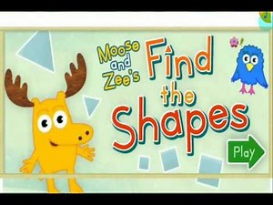 Let's Glitch Moose & Zee's Find the Shapes - “WAY TO GO!”