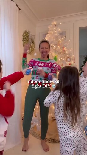 37K views · 353 reactions | Indoor Snowball EASY DIY!!! ️ SAVE this fun and easy DIY to do with your family this year!!! perfect for all those cold days when you are stuck inside! | At Home With Shannon | Facebook