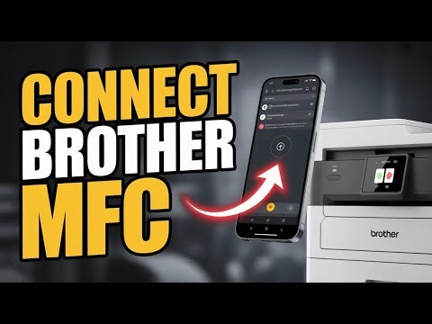 How to connect Brother MFC printer to Android phone - Quick Method