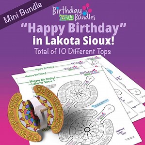 Happy Birthday in Lakota Sioux – Mini Birthday Bundle – Paper Top Printouts - Etsy Canada