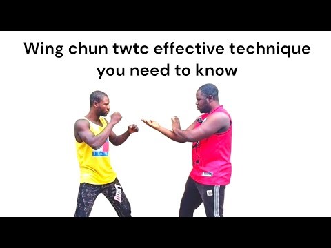 Wing chun twtc effective technique you need to know