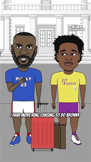 LeBron Heads To Philadelphia 😂