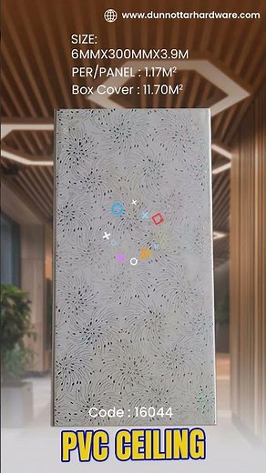 PVC Ceiling Designs South Africa | Dunnottar Hardware