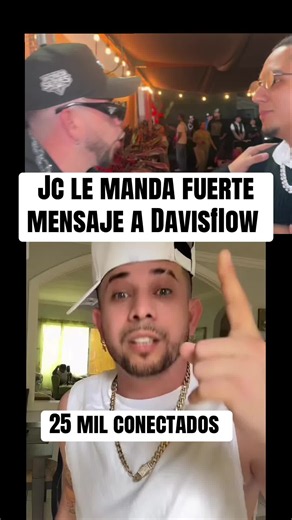 Jc le manda a fuerte mensaje a Davis , 25 mil conectados con supremo dice , si solo quiere números @Mrjceldelpalabreo😈 @Supremo @Davisflow🦁♾️👑 #viral #honduras #fyp #parati #emma