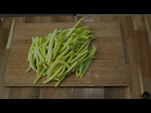 HOW TO FREEZE BEANS AT HOME