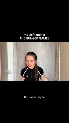 my first self tape ever🫠😬😭