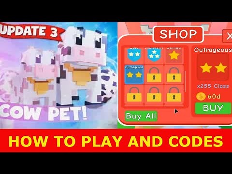 * HOW TO PLAY AND CODES * [COW PETS!] 🐮 Milk Simulator ROBLOX