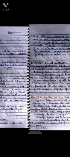 Secularism class 11 political science notes