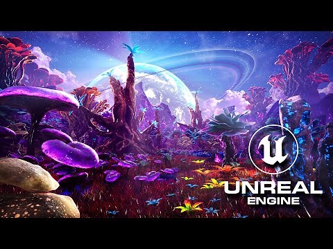 Alien Jungle Environment UE4