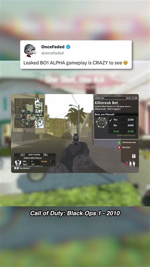 This SCRAPPED Black Ops 1 feature was CRAZY 😭 #nostalgia #callofduty