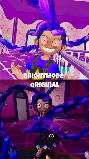 Lily Lovebraids JUMPSCARES in Brightmode VS Original