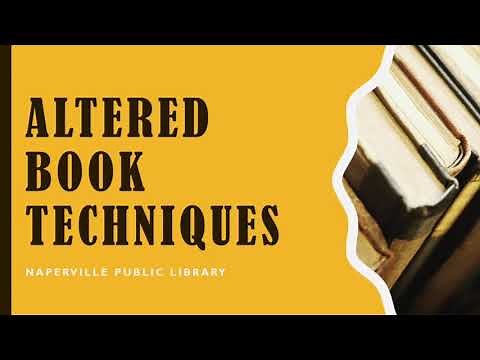 Altered Book Techniques