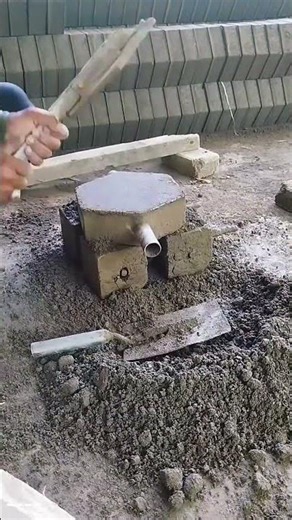 Rhombus-shaped Precast Block