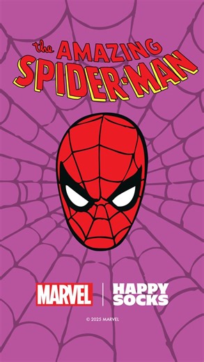 Marvel Spider-Man fans!!! Now that we’ve got your attention… the new Marvel Happy Socks collection is live 💥 Check it out through the link in bio or happysocks.com 🔗 | Happy Socks