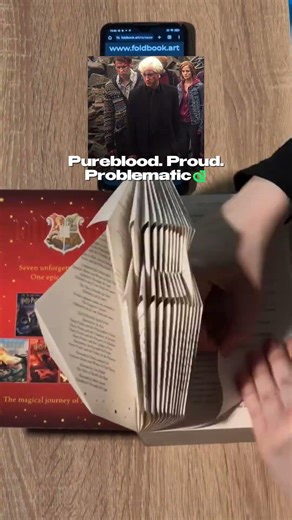 Pureblood. Proud. Problematic🐍 #foldbook #dracomalfoy #harrypotter @Foldbook-art