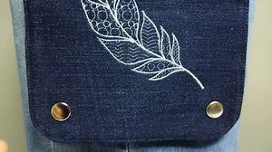 Denim Messenger Bag Sewing Pattern With Video Tutorial (A1, A4, Letter) - Etsy