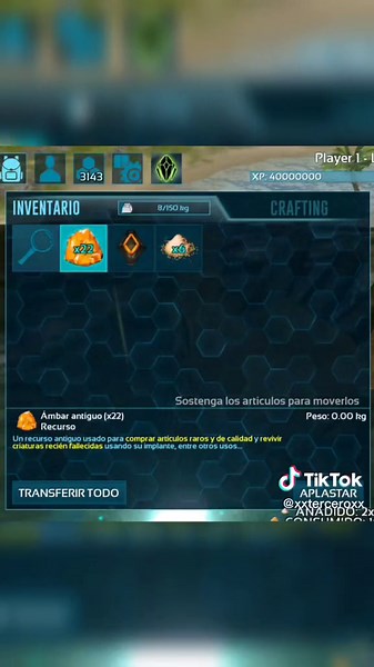 Respuesta a @e_l_m_777 Si tiene alguna pregunta al respecto, pueden hacerla, será un placer responder cada una de ellas. DATO: Les recomiendo pintar primero el color secundario (Alas, cola y pecho) y luego el color primario (cabeza, espalda y patas) pueden probar de ambas formas, ya sea pintando primero la cabeza, espalda y patas, y luego las alas, cola y pecho (Esto en caso de ser un Argentavis) #sigueme #arkmobile #Ark #games #parati #fyp