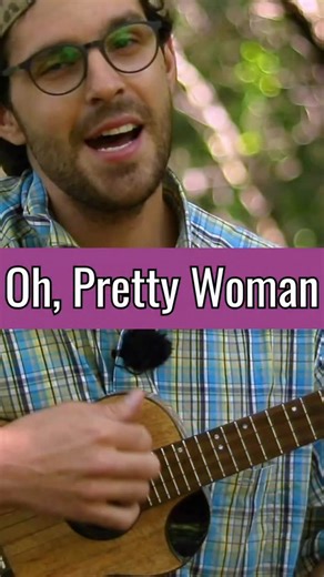 Ukulele Cheats on Instagram: "Pretty Woman by Roy Orbison #ukulele #cover #chords playing on a @flightukulele"