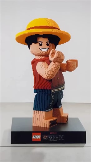 LEGO Middle East on Instagram‎: "🏴‍☠️ The King of the Pirates, built from LEGO® bricks! An epic 57,132-piece LEGO® Luffy towering high and full of detail, a true tribute to One Piece 🌊✨ ‎🏴‍☠️ ملك القراصنة مبنيّ بمكعبات LEGO®! ‎في تحية حقيقية إلى ون بيس، تحفة LEGO® Luffy الأسطورية المكونة من57132 قطعة تزخر بالتفاصيل الرائعة🌊✨ . . . . . . . . . . . . . . . . #LEGO #LEGOMiddleEast #LEGOONEPIECE #ONEPIECE"‎