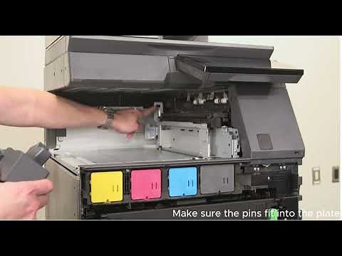 Sharp BP-Fn11 - Fn12. How to install Inner Finisher.