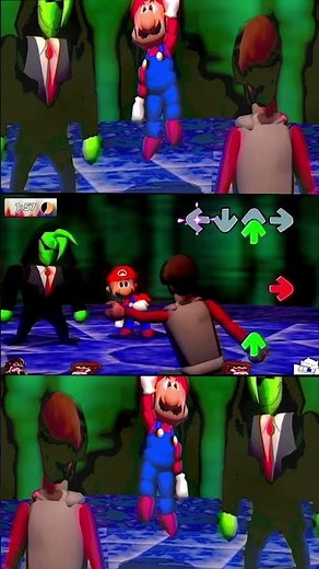 FNF BERGABASH (#mario #fnfmod) Lime Lord & Mario VS Bergatron in Lime64