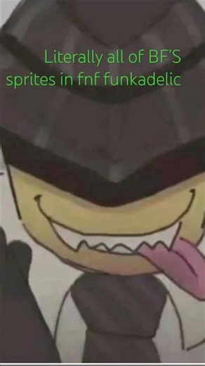 Literally all of Bf’s sprites in funkadelic #fnf