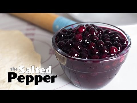 Easy Homemade Blueberry Pie Filling