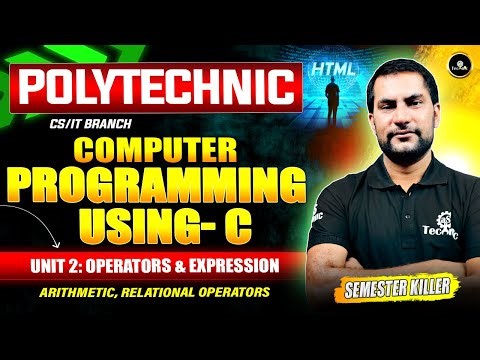 OPERATERS & EXPRESSIONS 📚 | Computational way of thinking| Polytechnic 3rd Semester |#astechnic