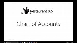 Restaurant365 - Chart of Accounts Demo