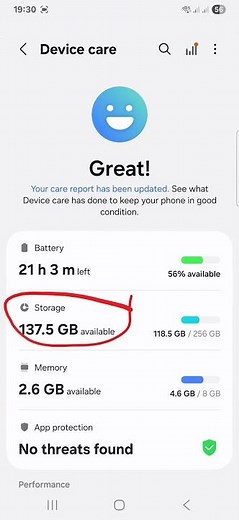 Free Up Storage: Delete Large files (Android Samsung Galaxy Mobile Phone A15 A25)