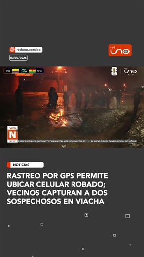 #NotivisiónLPZ | Una mujer fue víctima del robo de su celular, tras el hecho, junto a su padre logró rastrear el dispositivo mediante GPS, lo que permitió ubicar a los presuntos autores en un inmueble de Viacha. En el lugar, vecinos intervinieron y capturaron a dos sospechosos, mientras el caso continúa en investigación por la Policía. ▶️ Más información en www.reduno.com.bo #RedUno #RedUnoDigital #Notivisión #Bolivia #LaPaz #ElAlto