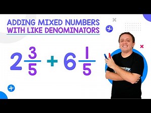 Adding mixed numbers with like denominators | Easy