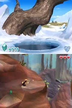 Ice Age Dawn of the Dinosaurs Gameplay (Nintendo DS)